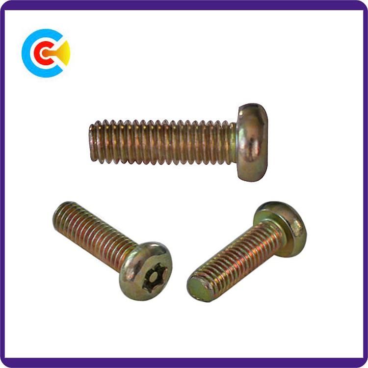 DIN/ANSI/BS/JIS Carbon-Steel/Stainless-Steel Galvanized Six-Lobe with Studs Screw