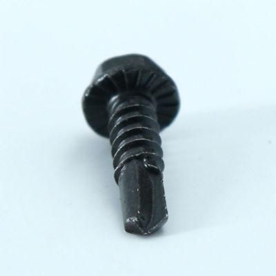 Hex Flange Head Self Drilling Screw SUS410 Tapping Screw with Waterproof Washer