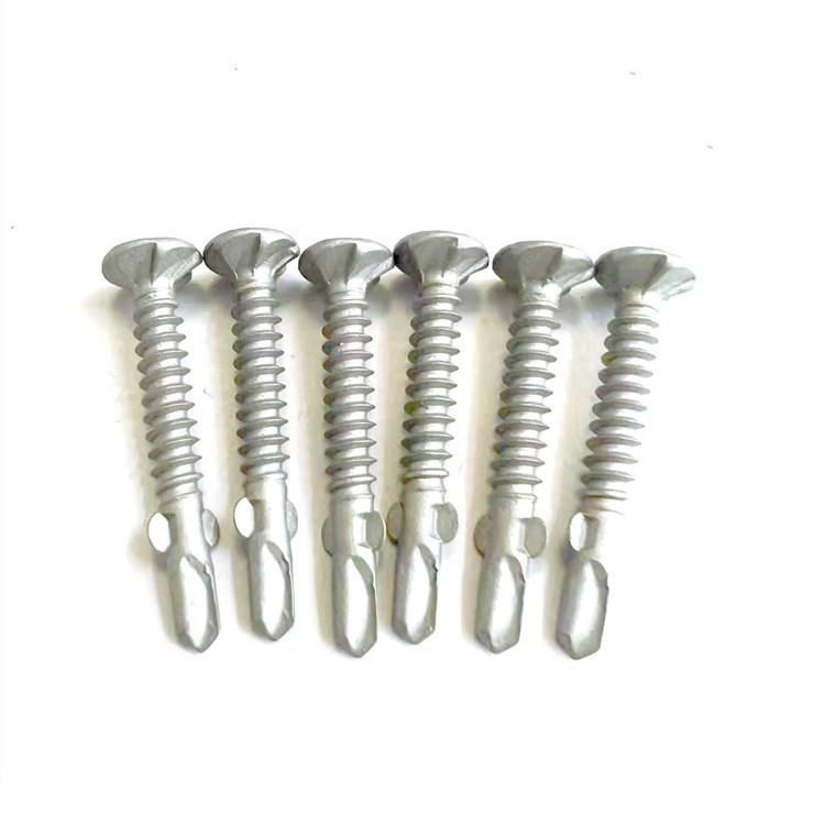 Drill End Cross Large Flat Head/Drill End Wire Tapping Self Drilling Dovetail Screw
