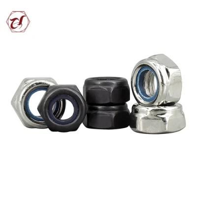 DIN985 Black Oxide Nylon Insert Lock Nut with Factory Price