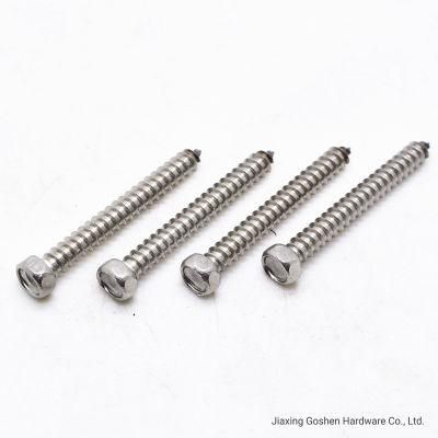 Stainless Steel DIN 7976 Hexagon Self-Tapping Screws