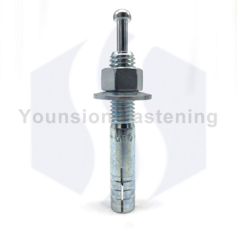 Concrete Heavy Duty Pin Hammer Hit Anchors with Nail Metal Hit Anchor