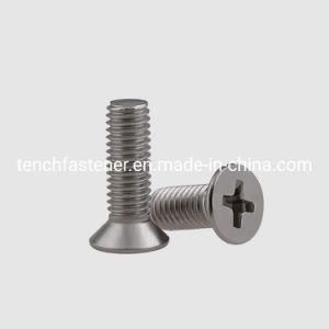 ISO7046/DIN965 Cross Recessed Countersunk Flat Head Screws (Stainless Steel)