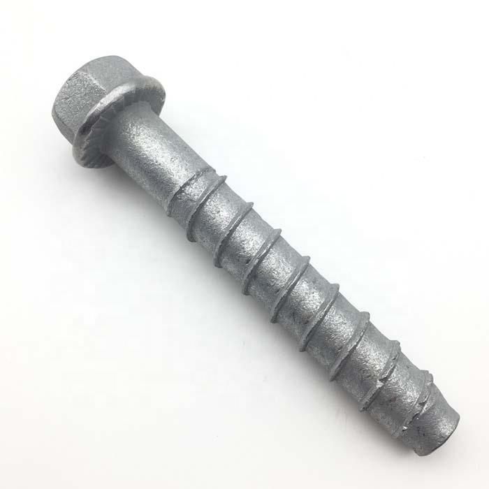 Flange Screw Cement Bolt Hexagonal Pad Cement Bolt Hexagon Concret Bolt