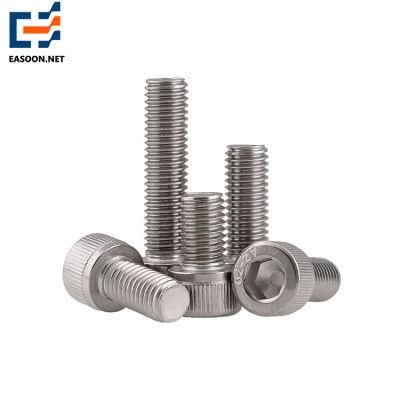 Knurling Socket Bolt DIN912 Stainless Steel Cap Bolt and Nut