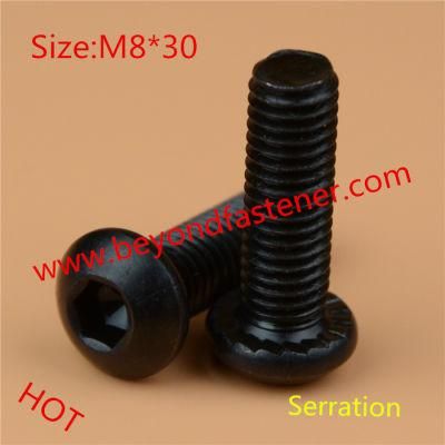 Serration Screw Bolts Safety Screw with Pin