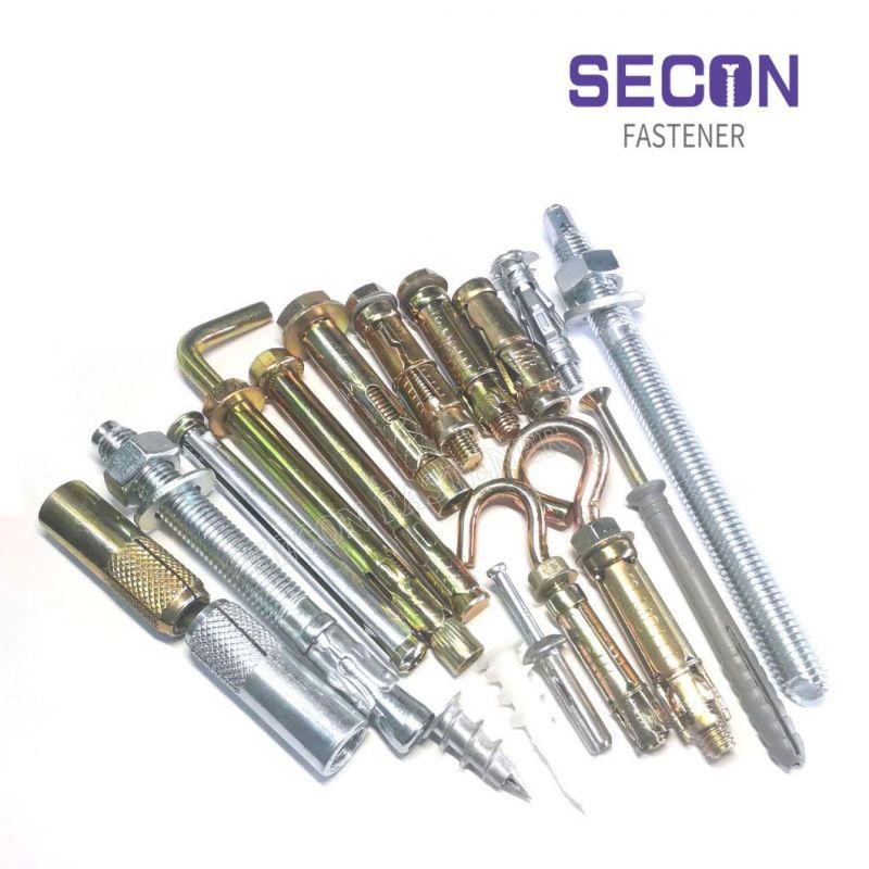 Factory Prices 3 or 4 Shield Anchor/Wedge Anchor/Concrete Anchor/Drop in Anchor/Sleeve Anchor/Nylon Anchor/Metal Frame Anchor/Ceiling Anchor/Hammer Drive Anchor
