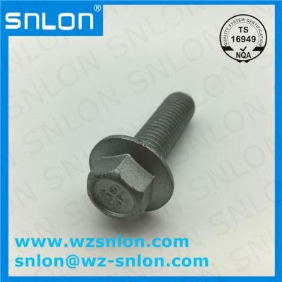 Hex Head Serrated Flange Bolts Dacromet Coated