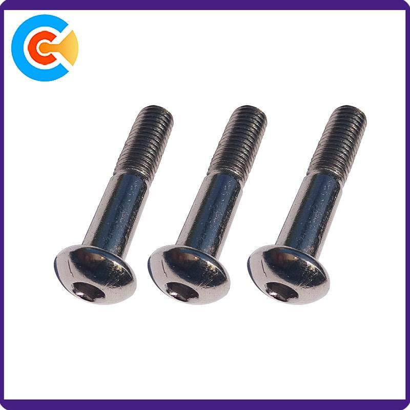 Carbon Steel Half Thread Hexagon Socket Head Cap Screw
