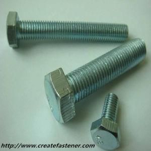 DIN558 Carbon Steel Hex Head Bolt 4.8 Zp