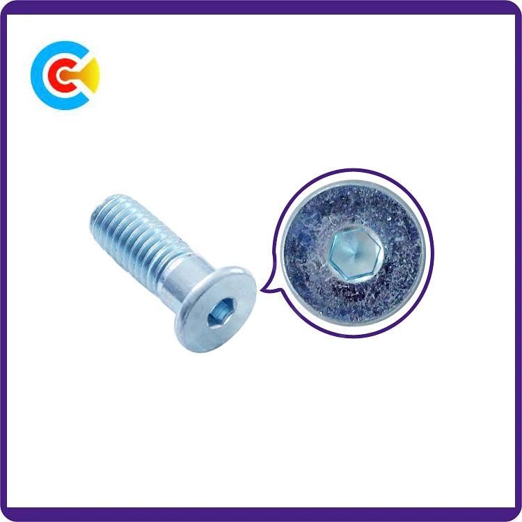 Stainless Steel Screw Galvanized Extension Rod Hexagon Button/Round Head Screw