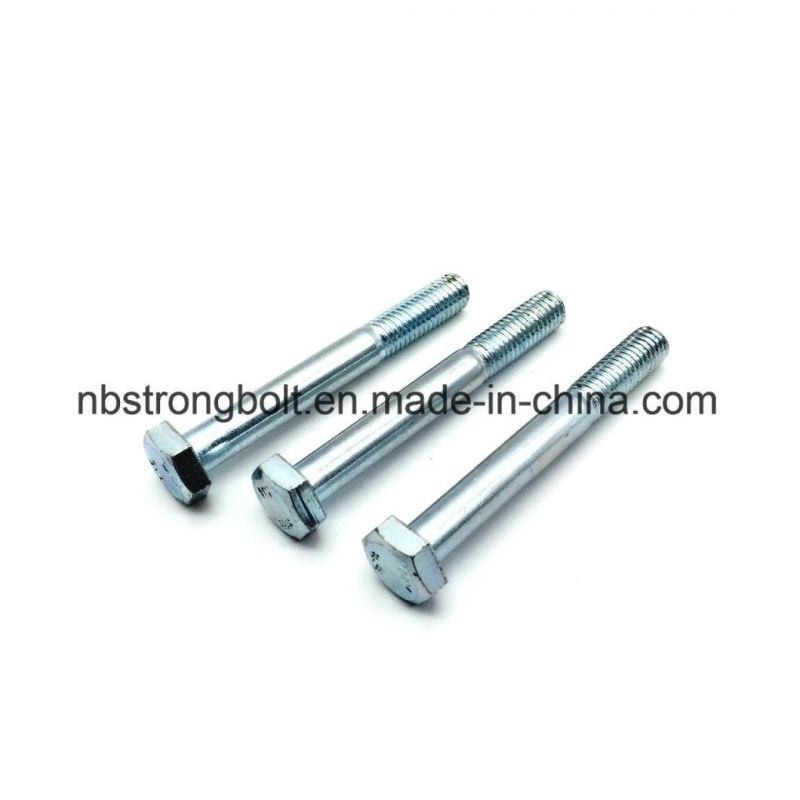 DIN931 Hex Bolt Gr. 10.9 with Zp