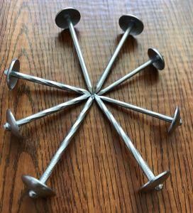 Twisted Shank Galvanized Umbrella Roofing Nail
