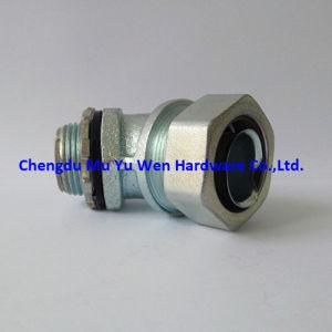 45D Liquid Tight Malleable Iron and Steel Connector for Flexible Metal Conduit