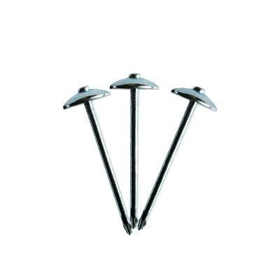 Umbrella Head Corrugated Roofing Polished Wire Iron Nail
