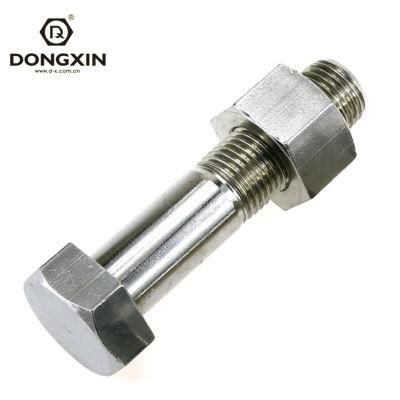 China Factory Price Stainless Steel Hex Head Bolt and Nut Head Hex Tap Bolt