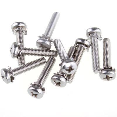 Screw Stainless Cross Pan Head Combination Screw