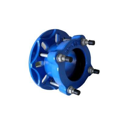 En545 DN40 Ductile Cast Iron Universal Flange Adaptor for PE Pipe