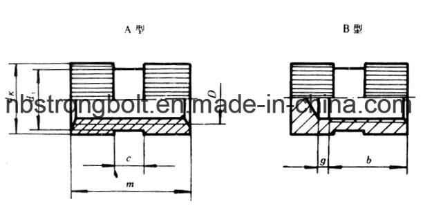 Brass Nut Injection Molded Copper Nut Copper Knurled Nut Copper Stamper