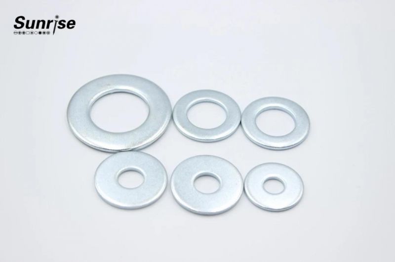 Factory Wholesale Stainless Steel Carbon Steel Metal Plain Flat Washers