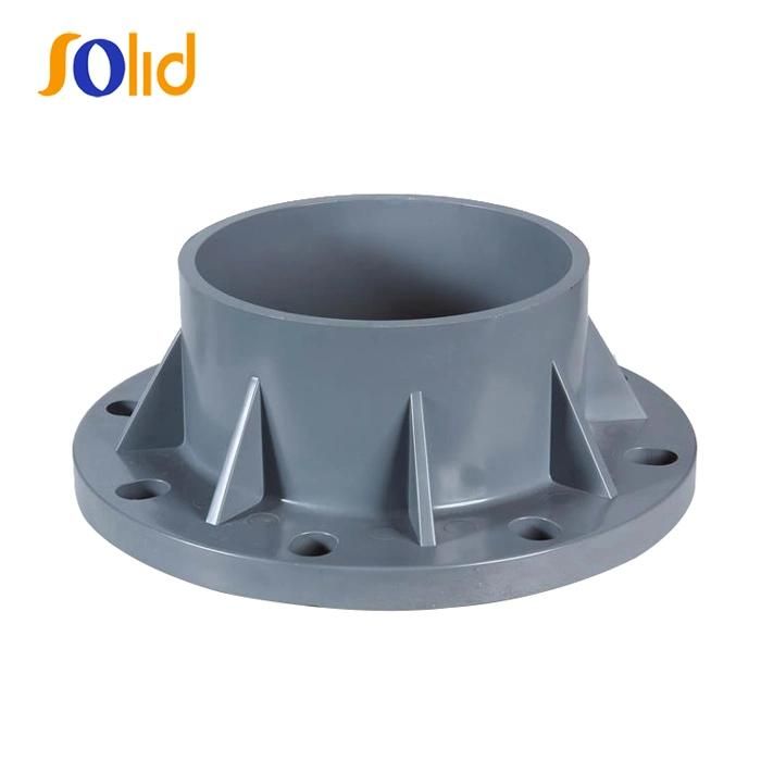Water Supply UPVC Material Pipe Fittings Flange