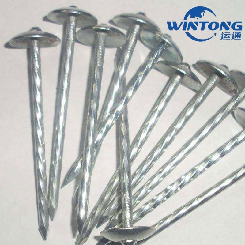 Export African Roofing Nail Color Steel Tile with Color Corrugated Nail
