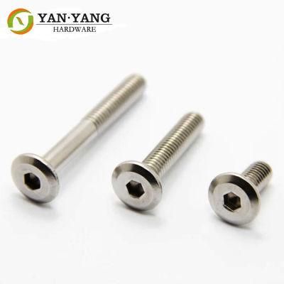 Stainless Steel Flat Head Hexagon Socket Screw Furniture Hardware