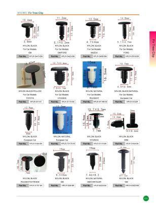 Hot Sell Retainers Kits Nylon/Metal/Plastic/POM/PP Auto Rivet/Nuts/Bolts/Screws/Tree Clips/Bumper Push Type Retainer Snap Cips Fasteners