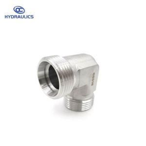 Elbow Metric Hydraulic Adapter/Hydraulic Coupling