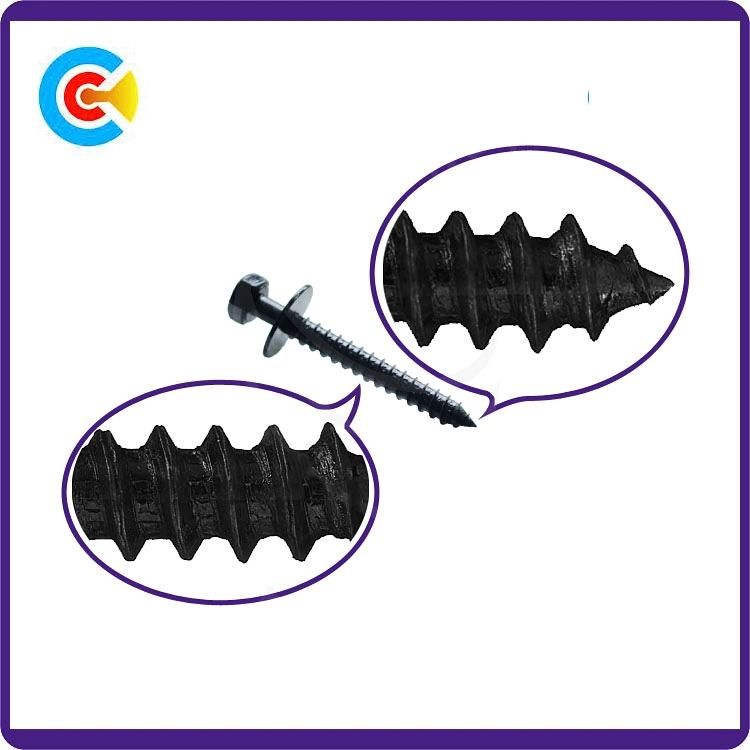 GB/DIN/JIS/ANSI Carbon-Steel/Stainless-Steel Internal and External Hexagonal Flat Pad Screw