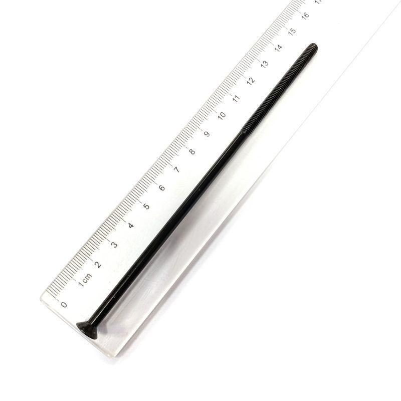 150mm Black Cross Recessed Phillips Flat Countersunk Head Extra Long Machine Screws