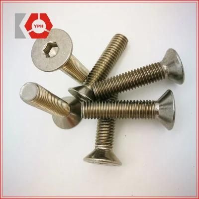 Alloy Steel Hex Socket Flat Head Screw DIN7991