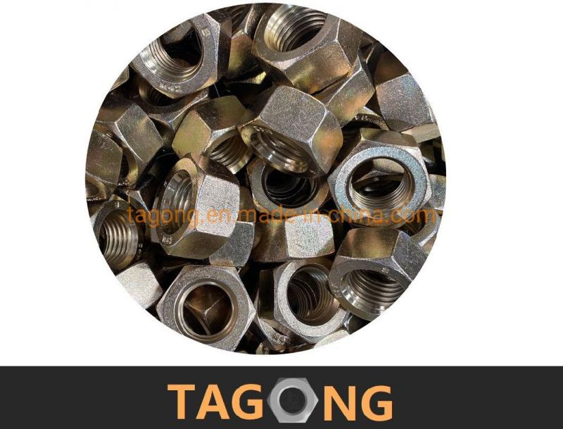 Professional Factory ANSI B18.2.2 DIN934 Hex Heavy Nuts Hex Nuts