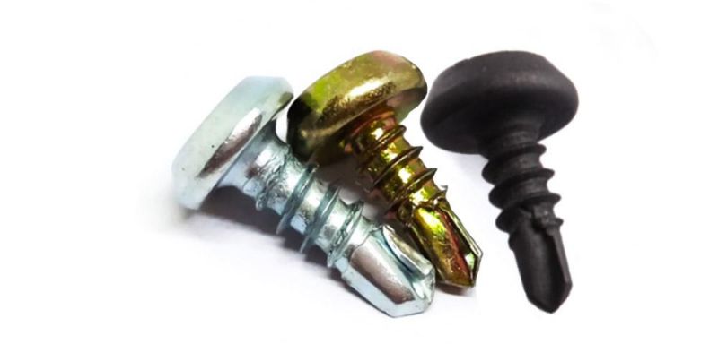 DIN7504 Pan Framing Head Phillips Drive Zinc or Phosphate Self-Drilling Point Drywall Screw Made in China