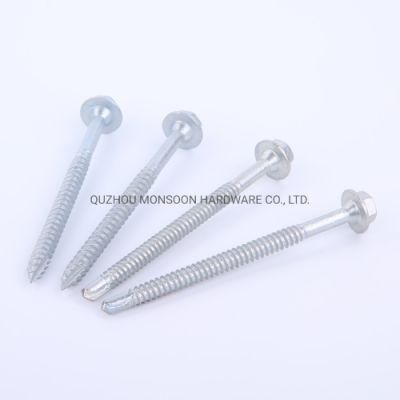 Hex Washer Self-Tapping Screws with Countersunk Head