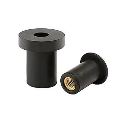 Customized M2 M3 M5 M6 M8 M10 M12 M4 Brass Expansion Expanding Cover Well Hex Rivet Rubber Nuts