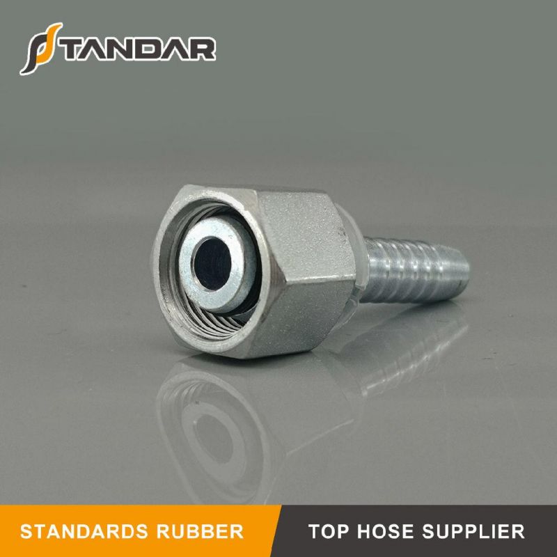 Steel Material Straight Hydraulic Fittings and Metric Adapter