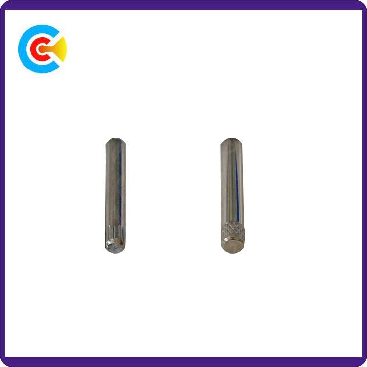 Knurled Round Head Customized Shoulder Pin for Furniture/Kitchen/Cabinets