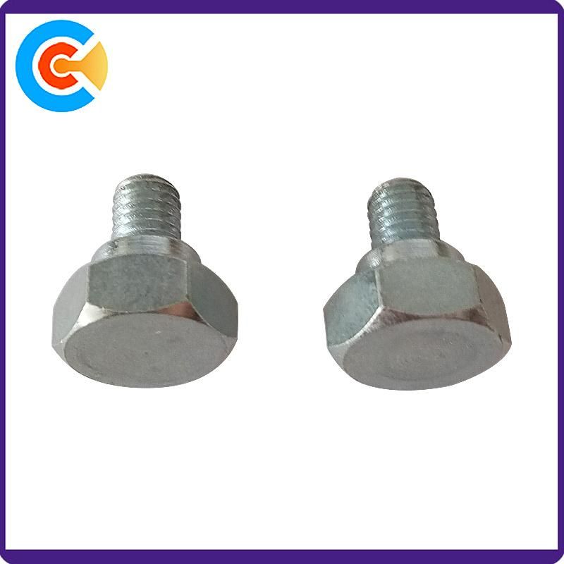 Carbon Steel M6 Galvanized Hex Head Screw Shoulder Screw