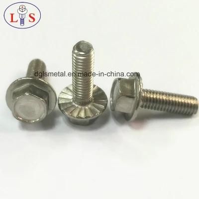 Stainless Steel 304 Hexagon Head Bolt with Collar