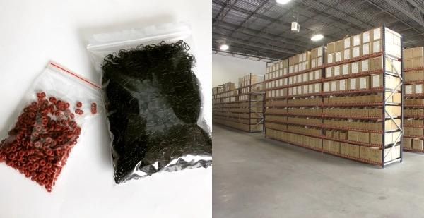 Wide Uses Square NBR Silicone O ring Seal Strips