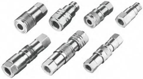 Hydraulic Hose Fittings Flat Face Quick Release Couplings Pipe Fitting Czit Development