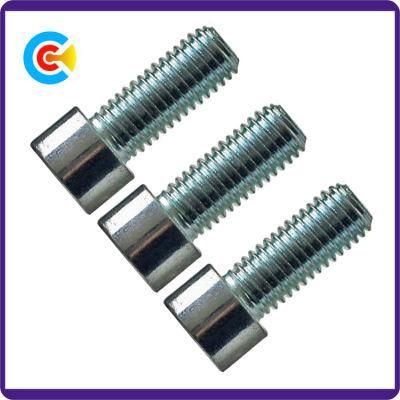 DIN/ANSI/BS/JIS Carbon-Steel/Stainless-Steel 4.8/8.8/10.9 Galvanized Inner Hexgon Screw for Building