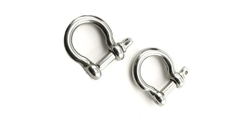Hot Sale Stainless Steel European Bow Shackles for Riggings