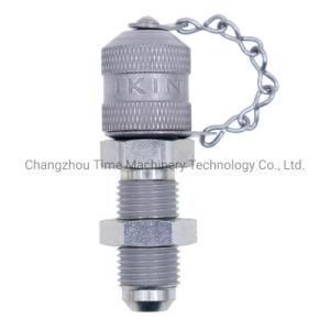 Carbon Steel Bulkhead Test Coupling with Male Thread Bottom Connection