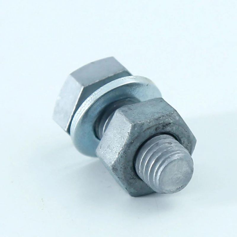 Caborn Steel Stainless Steel DIN933 Bolt and Nut with Washer HDG