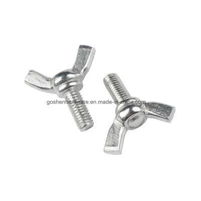 Carbon Steel Zinc Plated Wing Screw DIN318