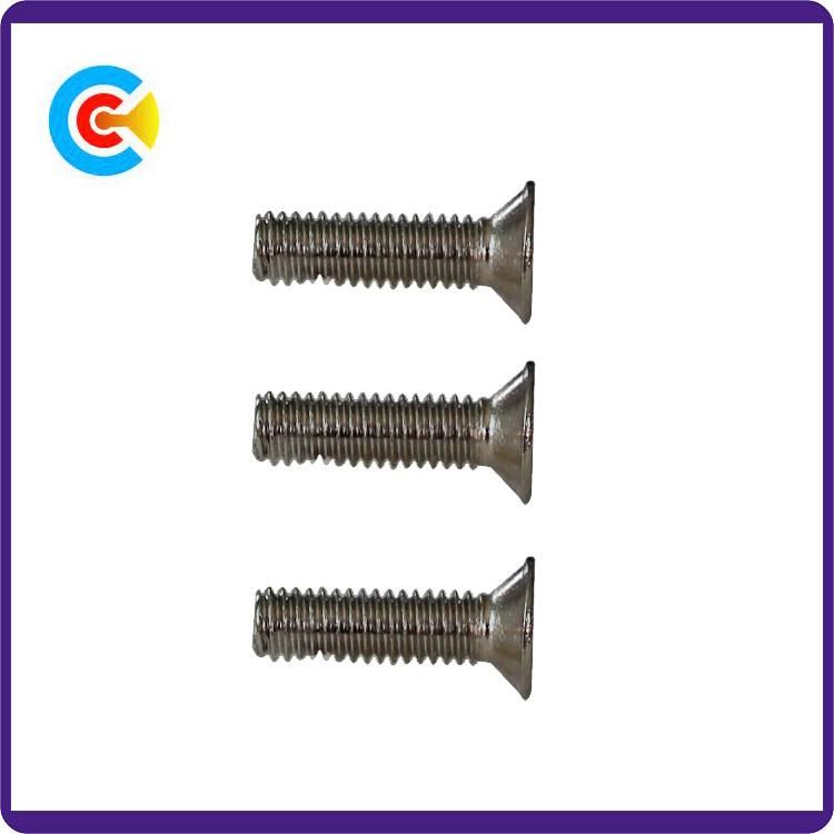 DIN/ANSI/BS/JIS Carbon-Steel/Stainless-Steel Cross Countersunk Hand-Twist Non-Slip Screw for Electronic/Machinery/Industry