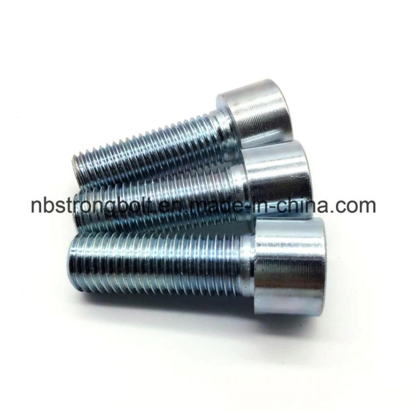 Hex Socket Bolt DIN912 Screw Cl. 8.8 with White Zinc Plated Cr3+