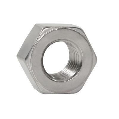 DIN934 Hexagon Bolt Stainless Steel SS304 316 Hex Nuts